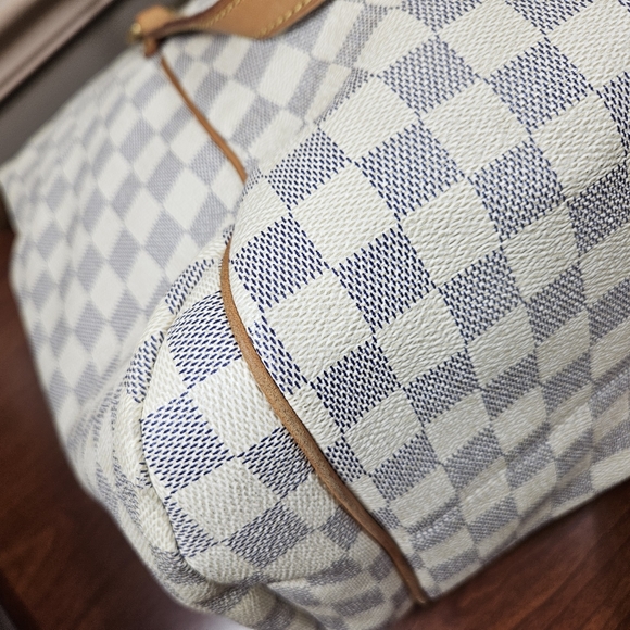 Auth Louis Vuitton Totally GM azur shoulder totes bag - Picture 3 of 12